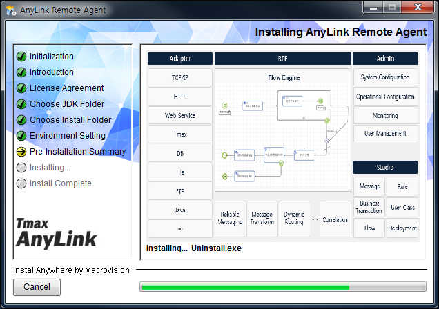 AnyLink Remote Agent Installer - Pre-Installation Summary (2)